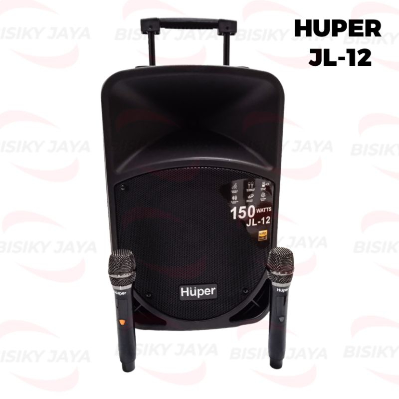 Speaker Portable HUPER JL 12 Original Portable 10 inch HUPER JL12