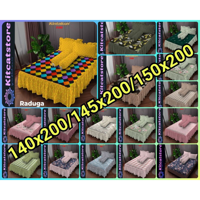 Sprei Kintakun Queen Rumbai 140x200 / 150x200 / 145x200 Terlaris