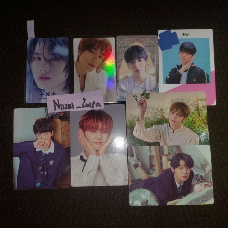 BUNDLE Photocard txt beomgyu shopee pob pre order benefit gyu pc osis