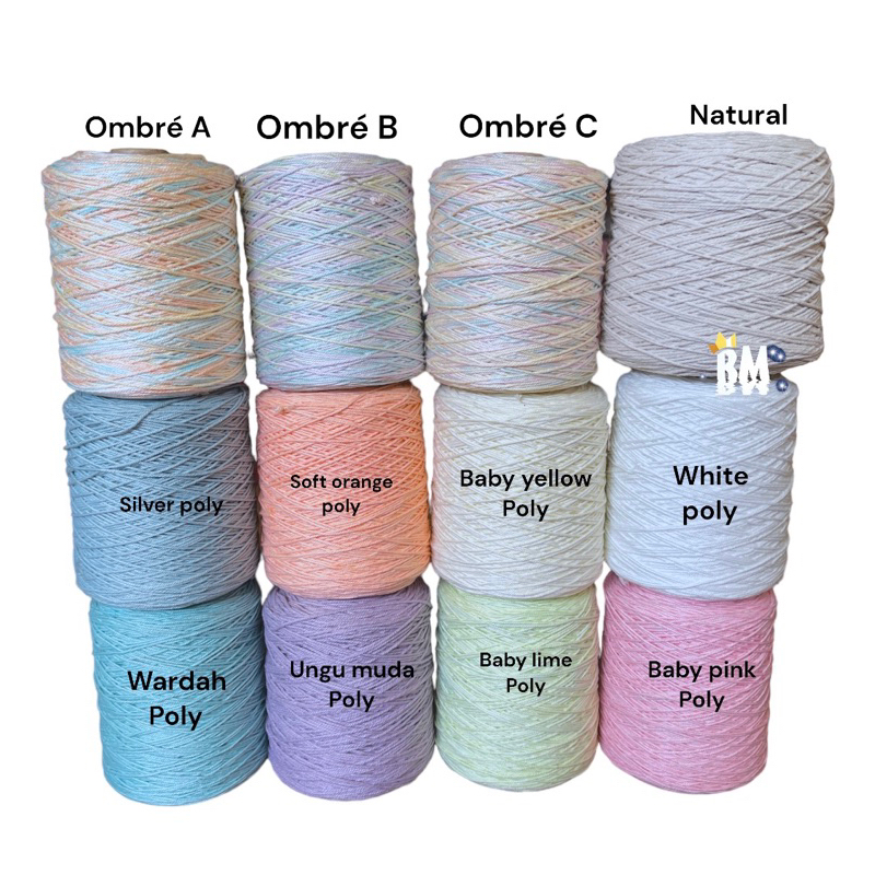 Benang macrame 2mm 1kg