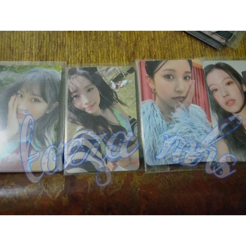 official photocard PC twice album between 1&2 goodcondi