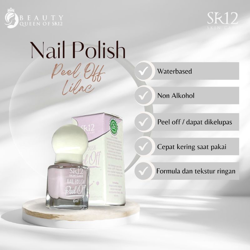Nail Polish Peel Off Lilac Kutek Nail Polish Halal Kutek Gel Kutek Halal Untuk Sholat Kutek Bisa Dik