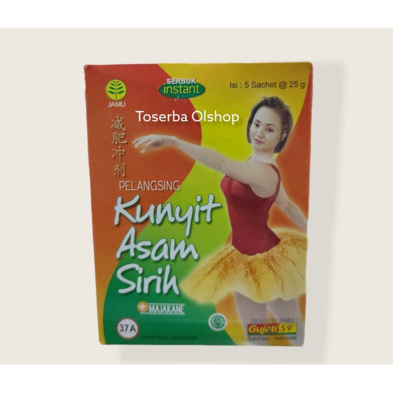 

Kunyit asam sirih ++ majakane ( 1 kotak isi 5 sachet)