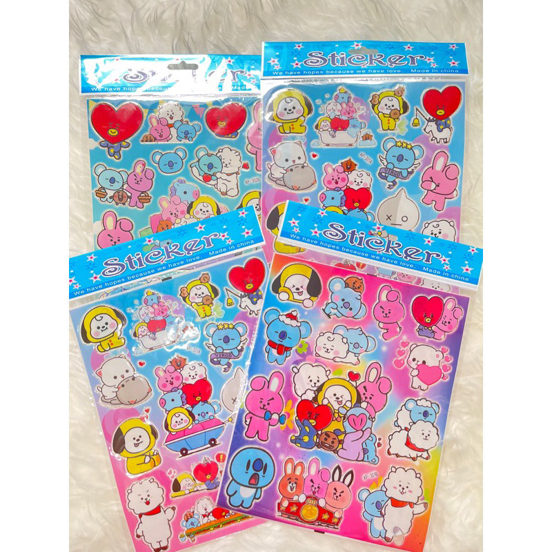 

STIKER BT FRIENDS| STIKER ANAK /DEWASA STICKERS BTZ1 STIKER WATERPROOF