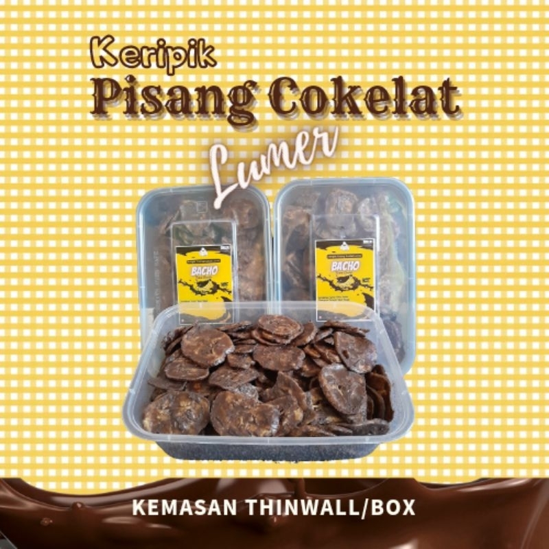 

KERIPIK PISANG COKELAT LUMER, 200gr