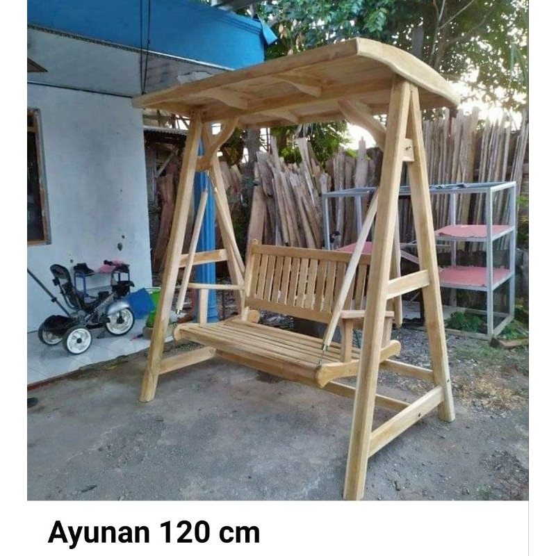 ayunan kayu jati jepara