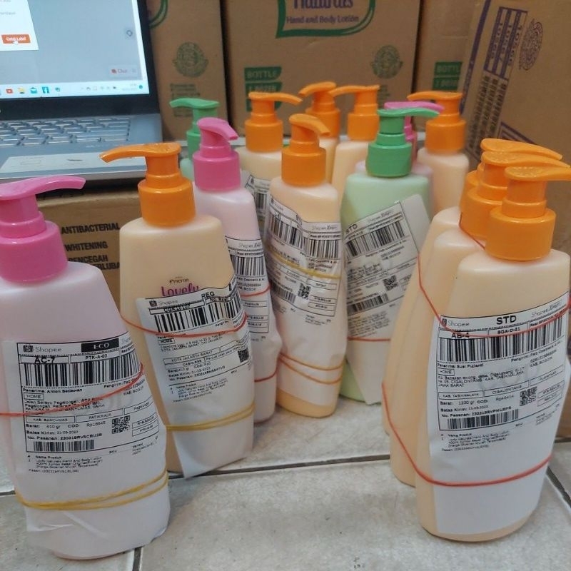 Emeron Skin Care Hand &amp; Body Lotion Glow &amp; Bright White 500ml(Jumbo) Harga Glosir.