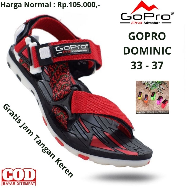 SANDAL ANAK LAKI LAKI GOPRO LUBRENE SENDAL GUNUNG ANAK COWOK ORIGINAL SENDAL SEPATU ANAK COWOK 33-37