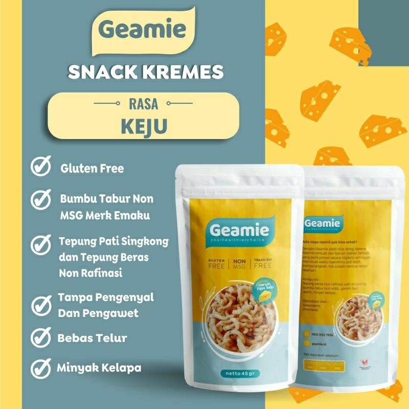 

Geamie /cemilan sehat/nyemil enak