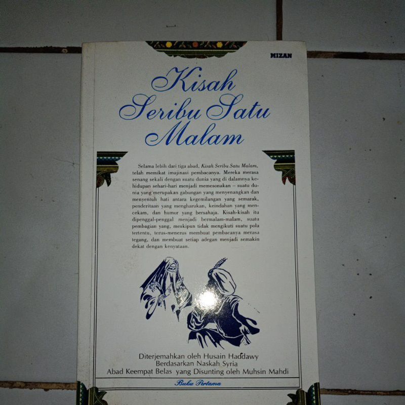 kisah seribu satu malam buku pertama buku bekas original