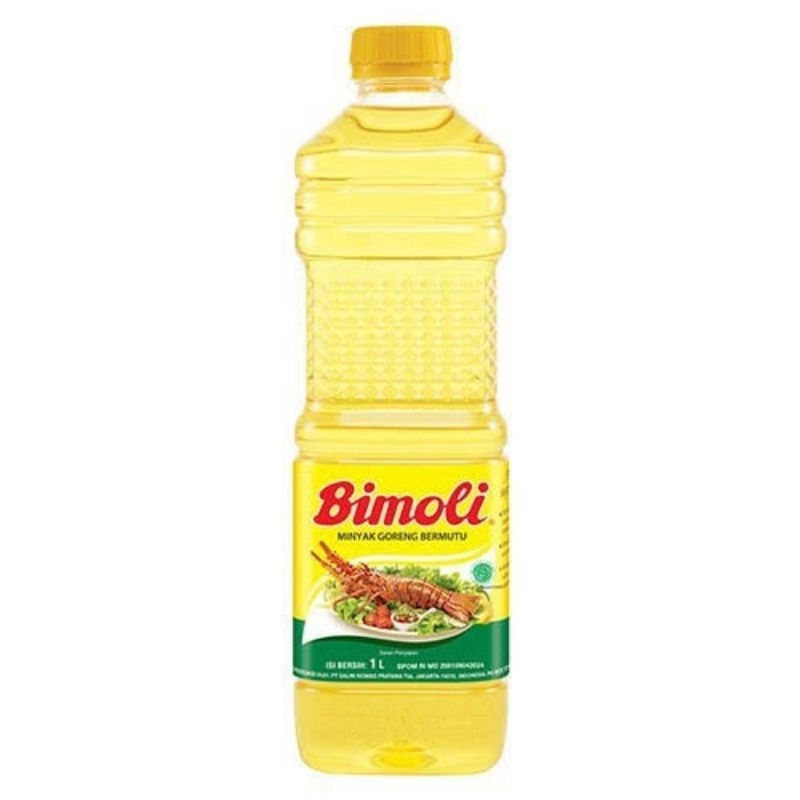 

Minyak goreng bimoli 1 liter botol