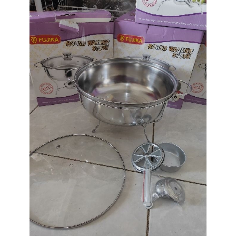soup bowl / prasmanan bulat 3 liter