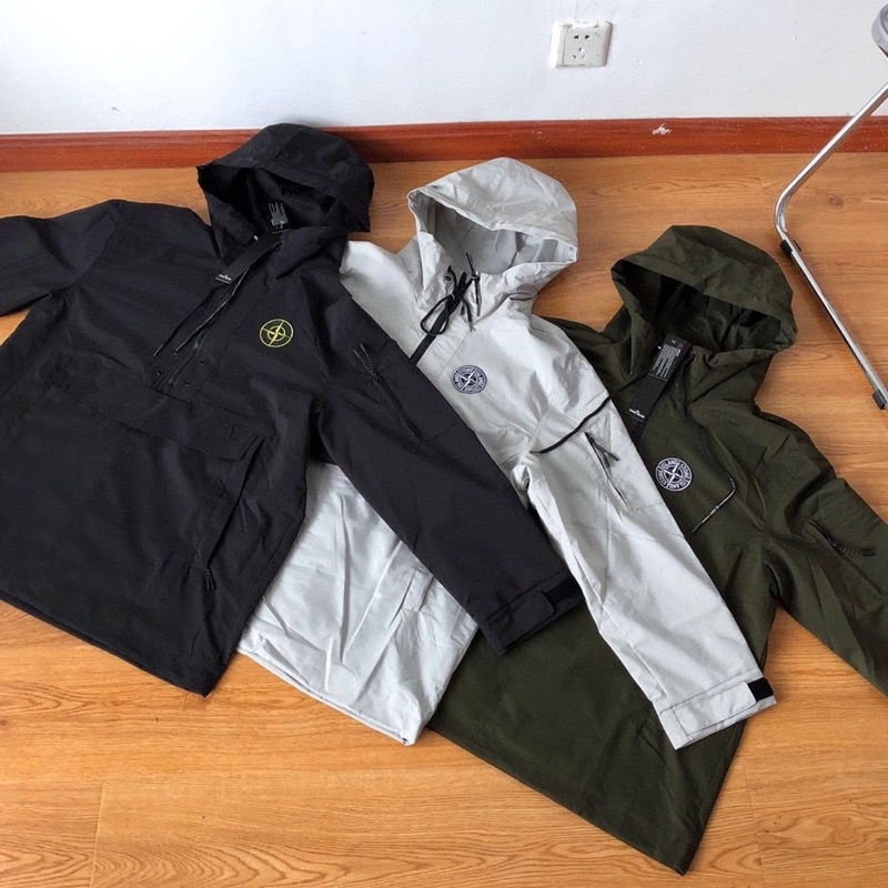 Jaket coguel stone island jaket halfzip stone island unisex full teg original