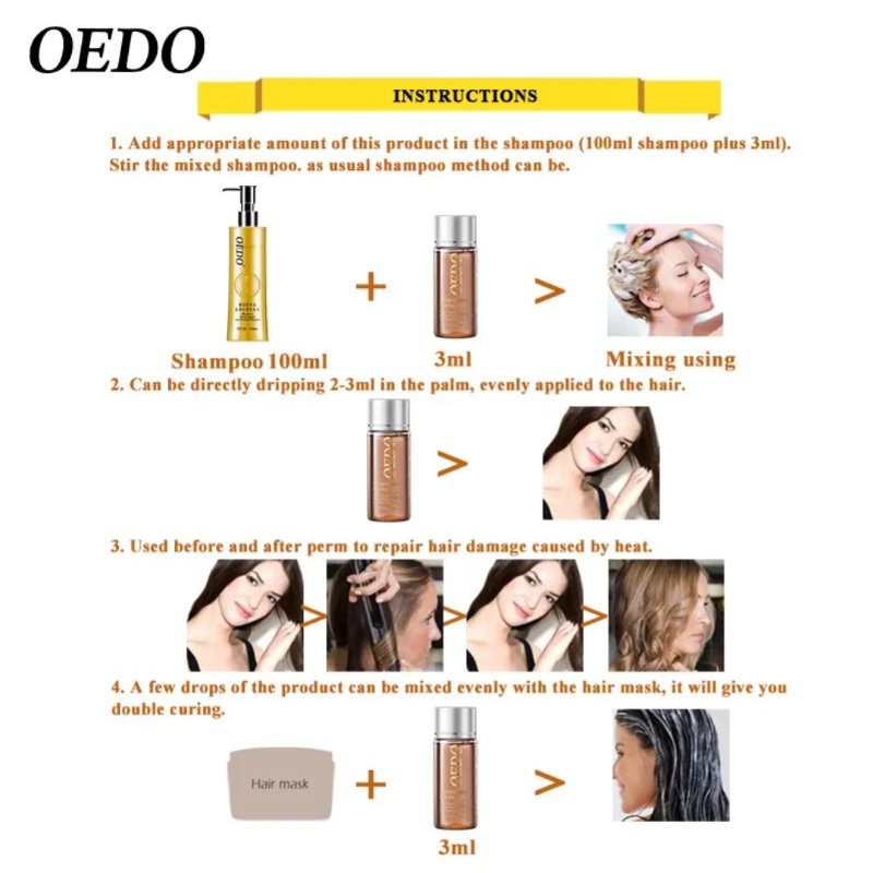 OEDO GINSENG HAIR ESSENCE | MINYAK PENUMBUH RAMBUT CEGAH KERONTOKKAN | SERUM RAMBUT