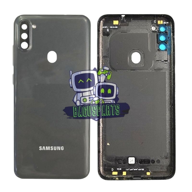 BACKDOOR SAMSUNG A11 KESING BELAKANG HITAM