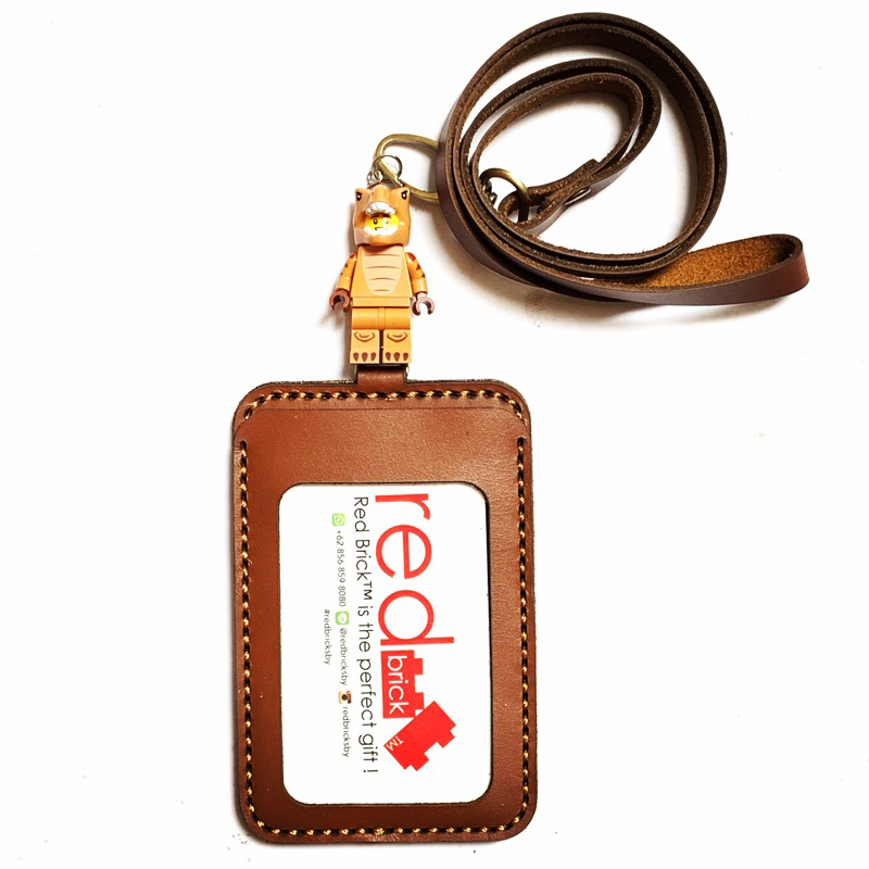 

LEGO T-Rex Costume Fan Name Tag Genuine Leather