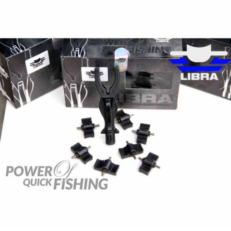 Set 9 dan set11 Pion/Kanco Joran timbang sensitip dudukan saka Libra anti badai alat pancing memanci