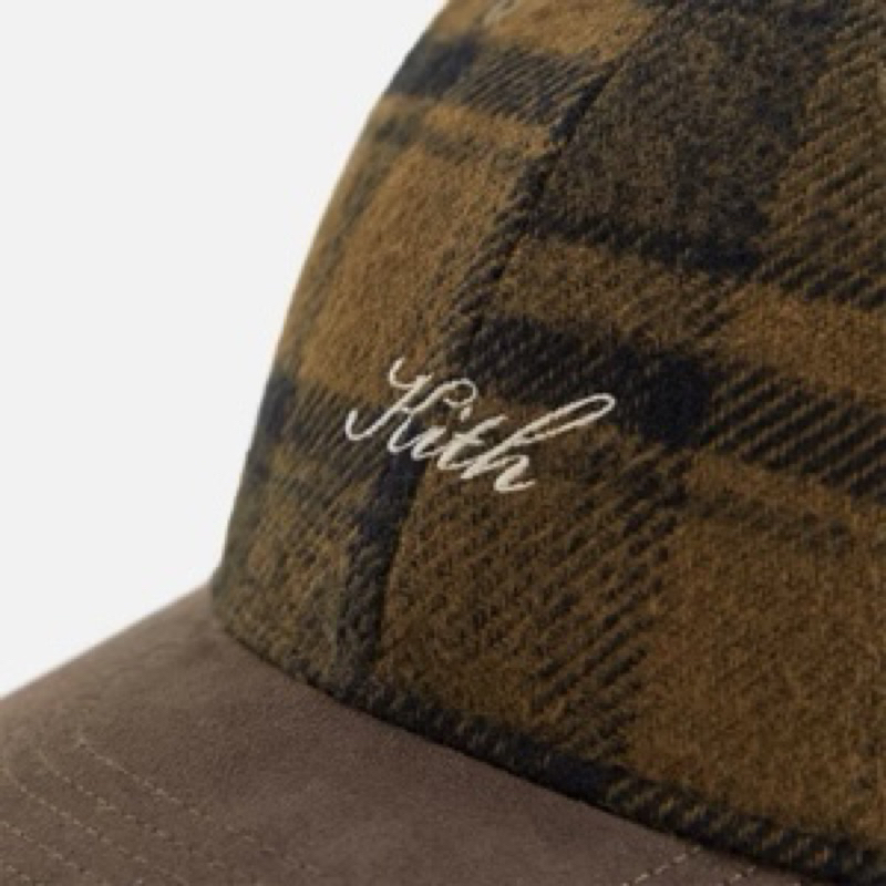 Kith Blocked Plaid Cap