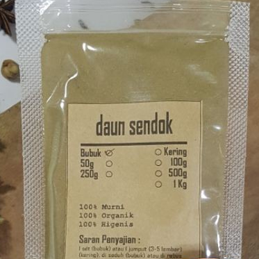 

TERBAIK BUBUK DAUN SENDOKAN HERBAL 1 KG