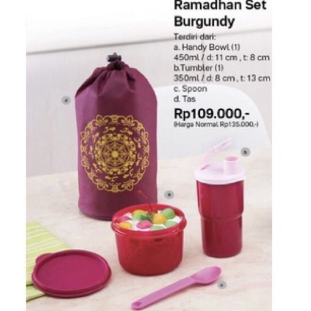 Ramadhan Set Tupperware