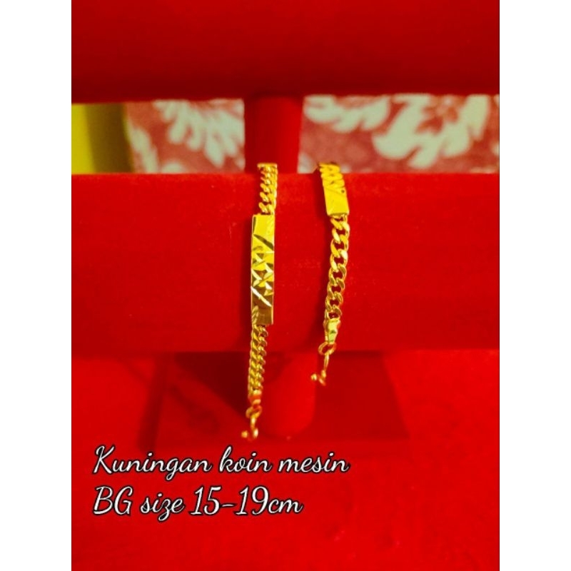 gelang papan rante koin mesin awet