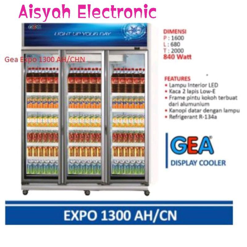 SHOWCASE GEA 3 PINTU EXPO-1300AH/CN