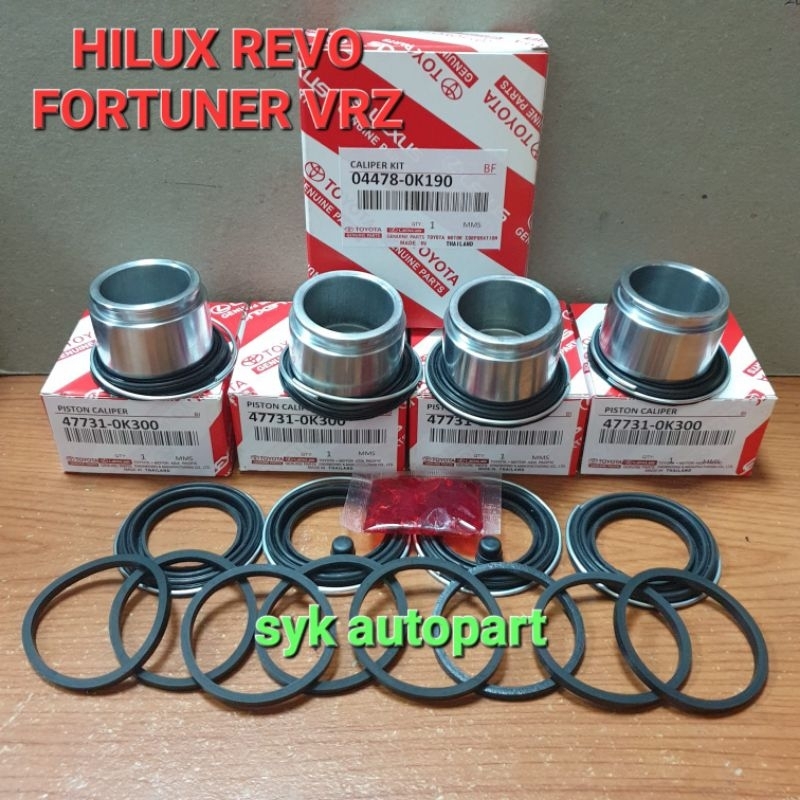 PISTON CALIPER KIT HILUX REVO FORTUNER VRZ CALIPER KIT+PISTON 2 RODA