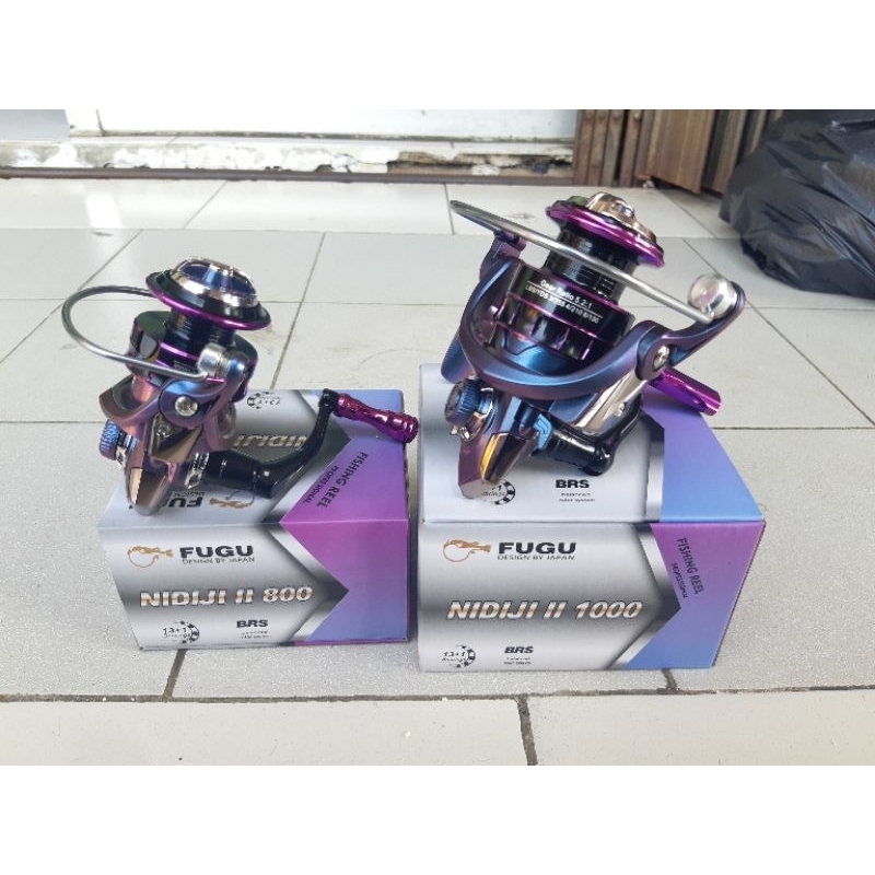 reel fugu nidji II 800 1000 power handle