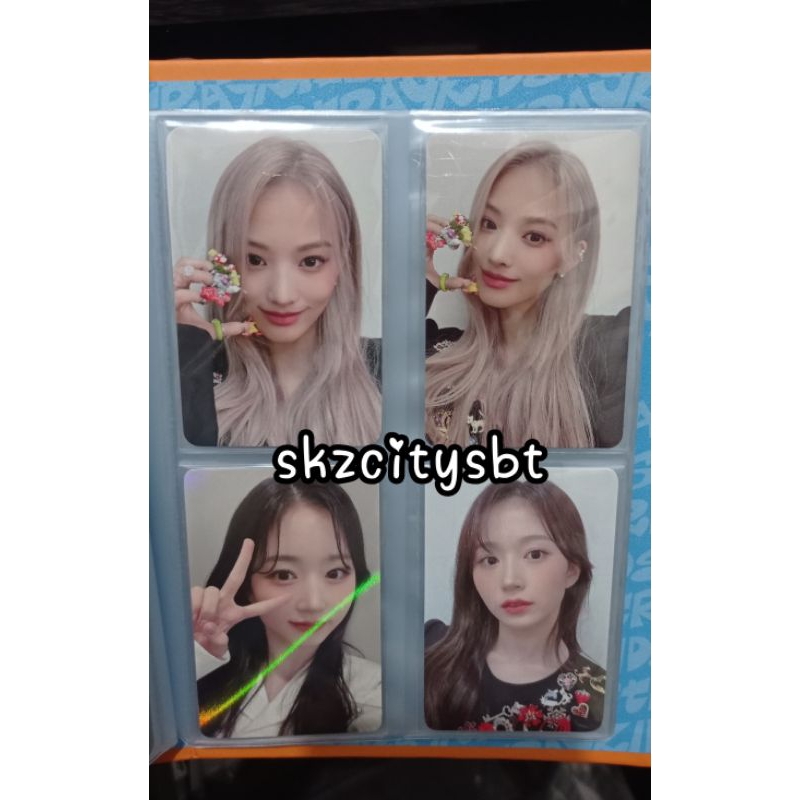 NMIXX PHOTOCARD JINNI HAEWON MAKESTAR BLIND PACKAGE SWKR KTOWN4U