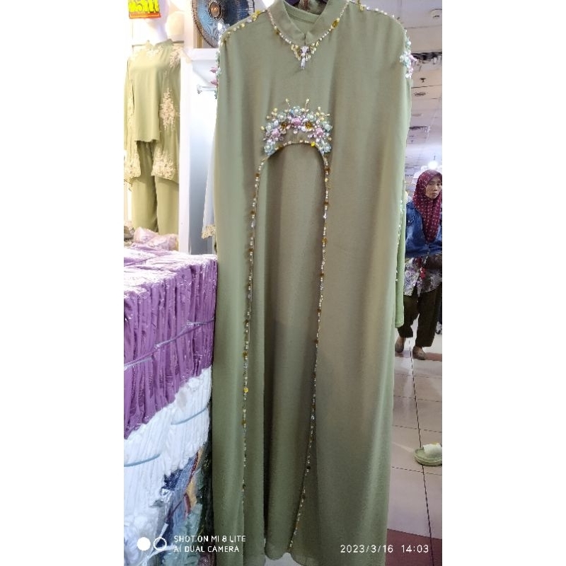 Sale Set Kaftan Amelia Kekinian Original Butik