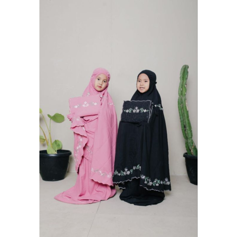 RQ - Mukena Telekung Anak Bordir Zenia