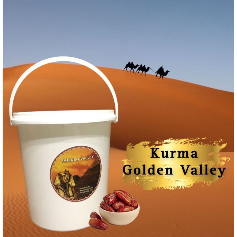 

Kurma Golden Valley 750gr/ Kurma Mesir/Kurma Manis/Kurma Murah Original