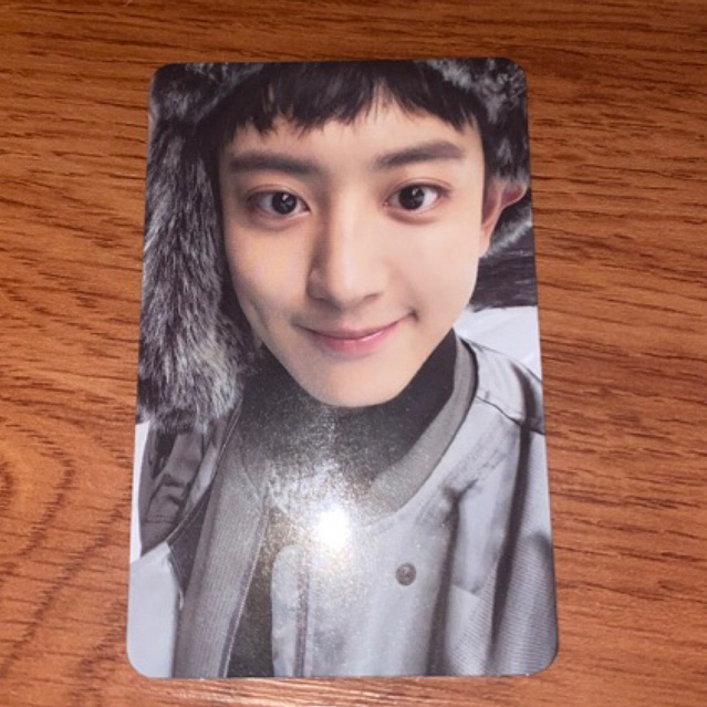 smcu smtown winter 2022 album palace ver photocard pc exo chanyeol