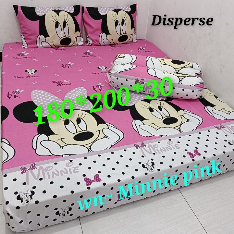 waty grosir 4 MOTIF SPREI TINGGI 30 UK 180X200 SAJA