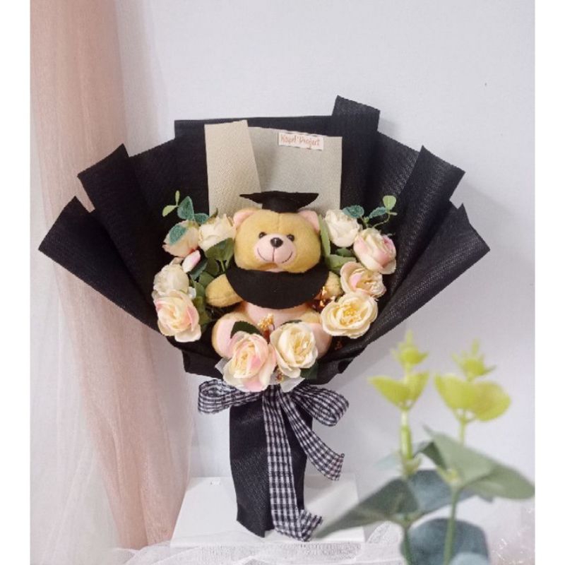 

BUKET BONEKA WISUDA - buket boneka mewah