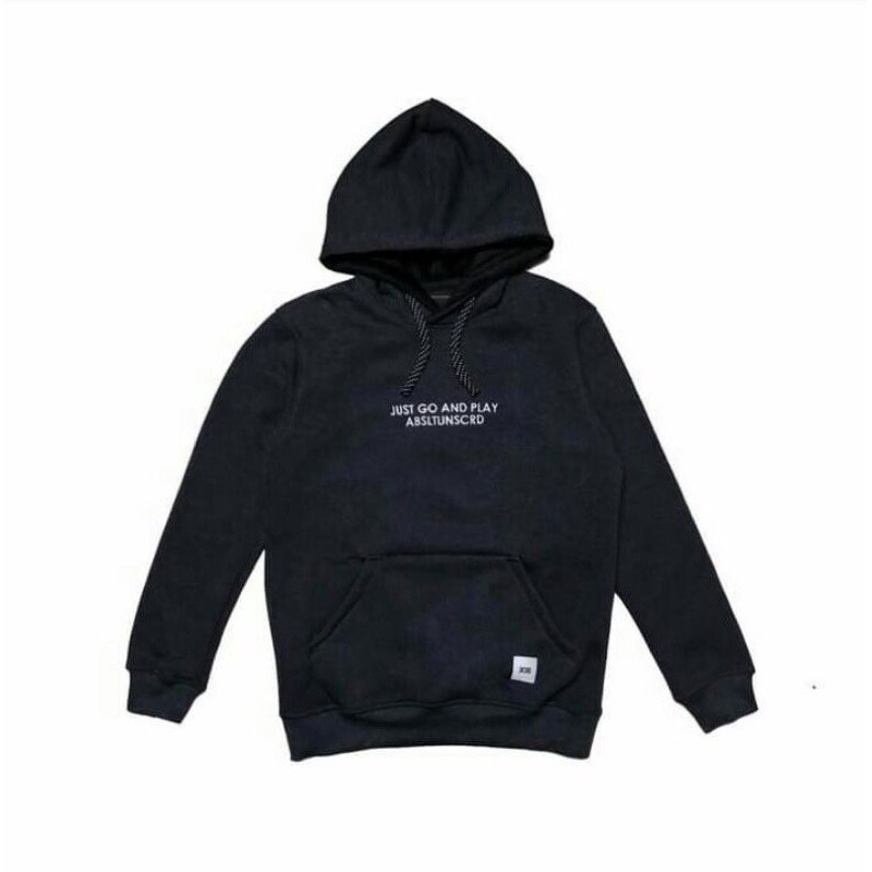 Abslt Jaket Hoodie Sweater Black New Unisek