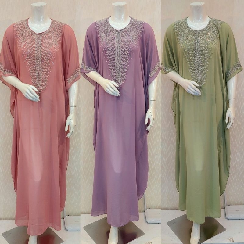 kaftan KANAYA | kaftan ceruty india full payet mewah