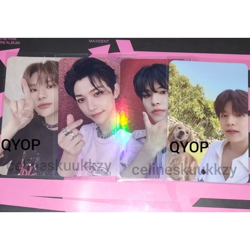[BACA DESKRIPSI] MAXIDENT Kmstation Whithfans wf yzy Photocard Stay in stay in jeju
