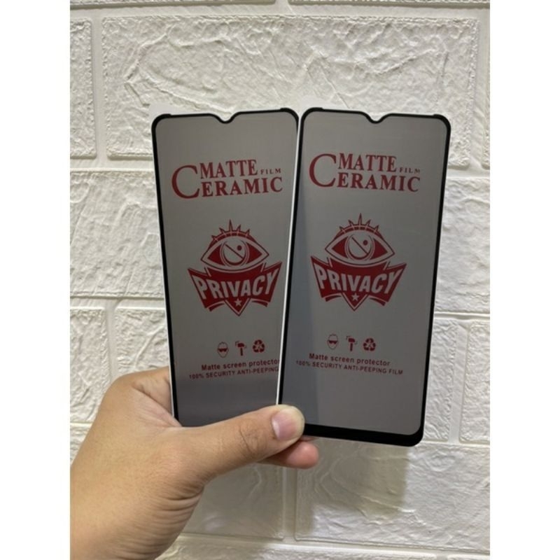 TEMPERED GLASS Matte  Spy XIAOMI MI 8 LITE_MI 9T_MI 10T_MI 10T PRO_MI 10T LITE 5G_MI 11i_MI 11 LITE _MI 11T_MI 11T PRO ANTIGORES MATTE CERAMIC ANTISPY TEMPERED KUALITAS BAGUS