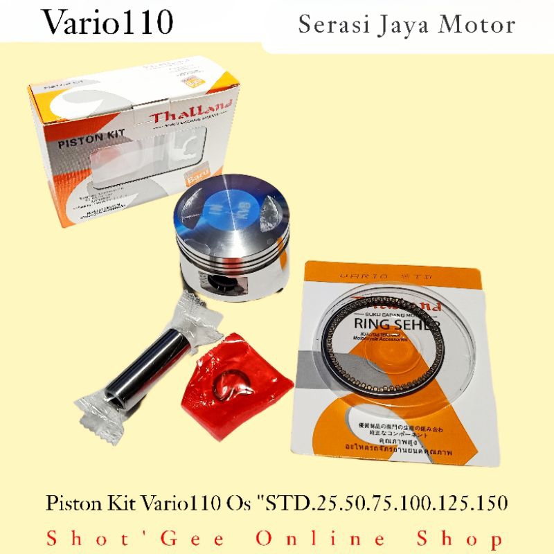 PISTON KIT SEHER VARIO / VARIO110 LAMA