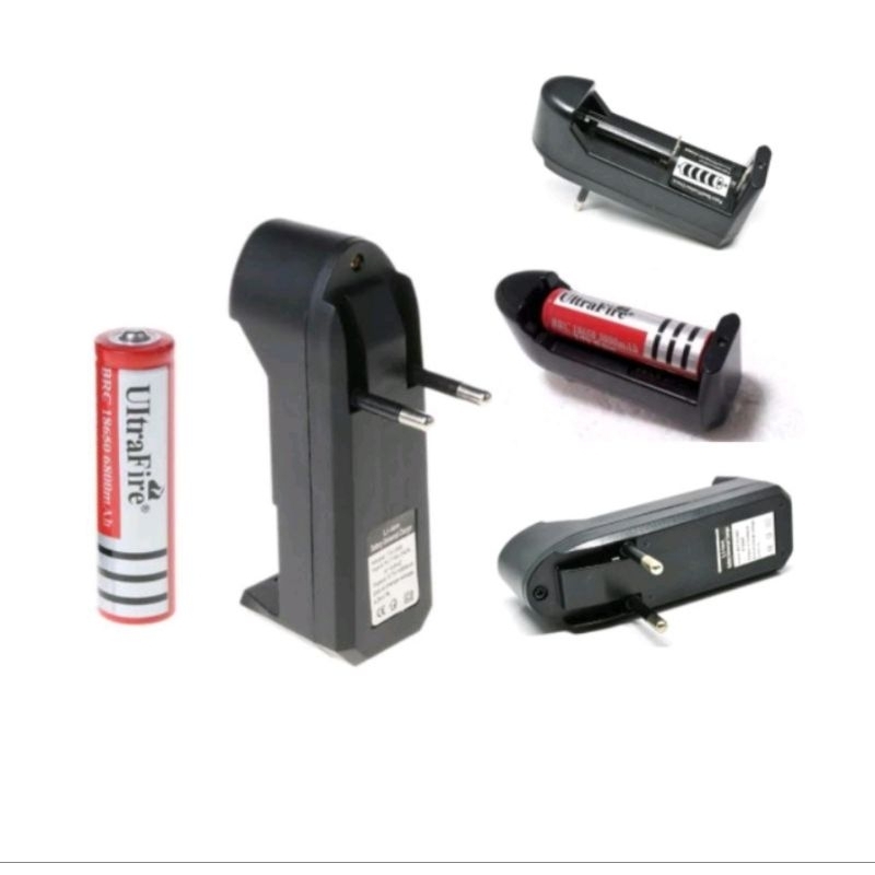 CHARGER BATERAI SENTER/BATERAI 18650