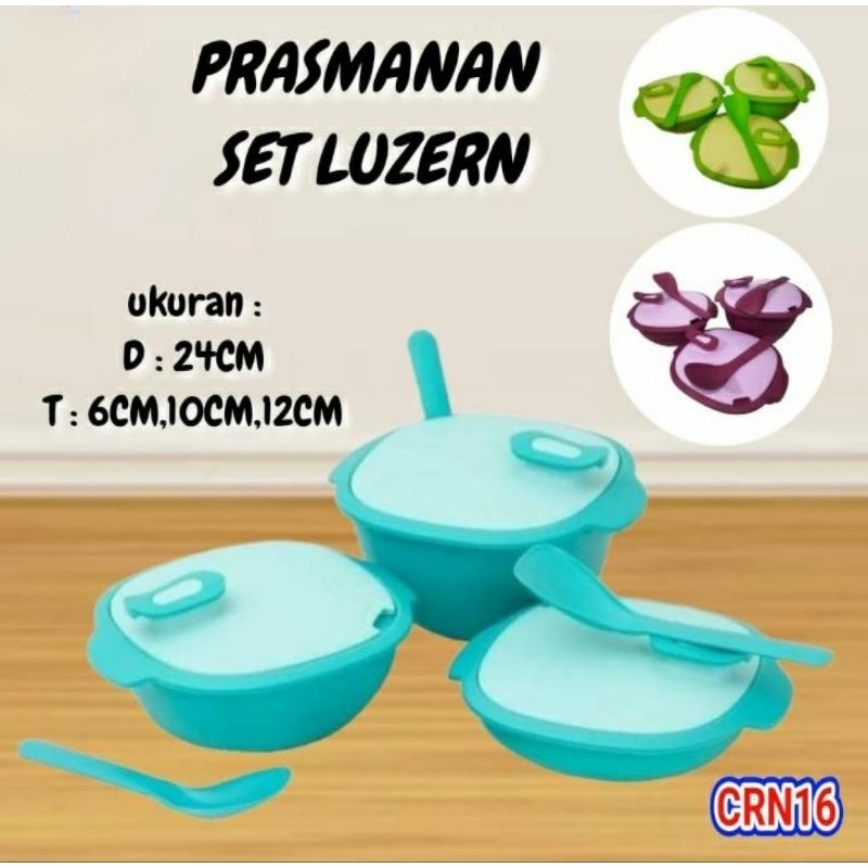 PRASMANAN SET LUZERN TEMPAT PENYIMPANAN MAKANAN