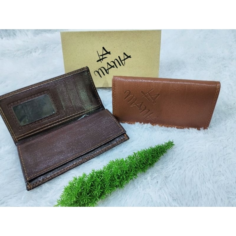 Dompet pria / dompet 2in1 / dompet kulit pria uk 9x17cm