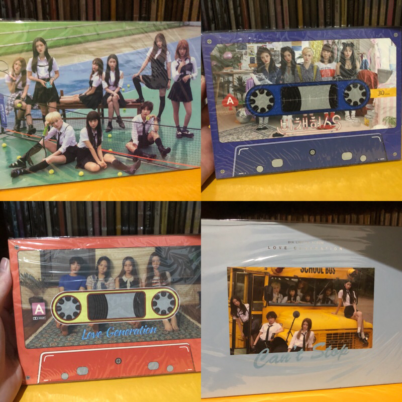 FOR SALE  DIA LOVE GENERATION ALBUM ONLY , KPOP ALBUM , DIA HAPPY ENDING , DIA SPELL , DIA YOLO , DI