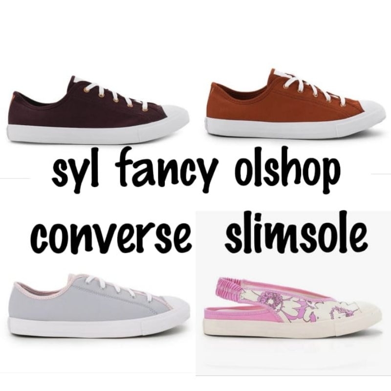 sepatu Converse slim sole original 100% BNIB