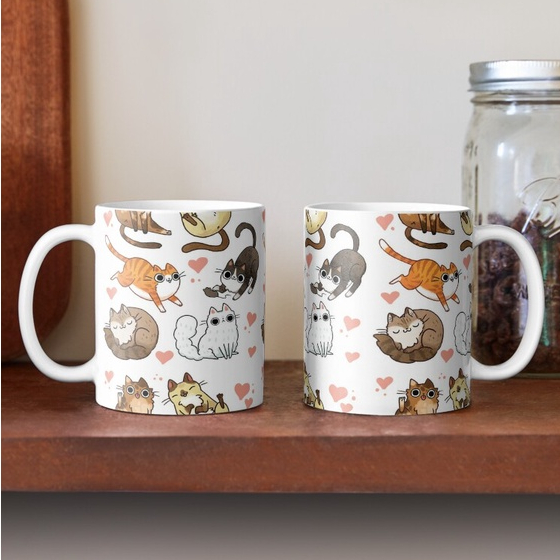 Mug Keramik Derpy Cute Cats & Kittens