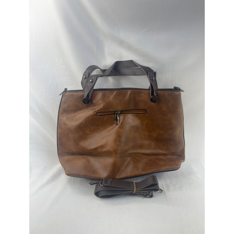 [OBRAL RIJEK] Tas Selempang Tote Wanita Vintage Shoulder Bag - ZHB0543-E
