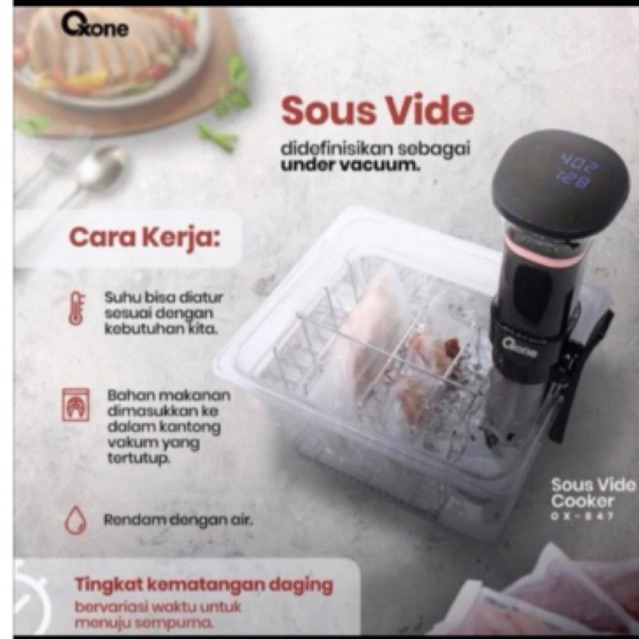 Oxone Professional Sous Vide Cooker OX847