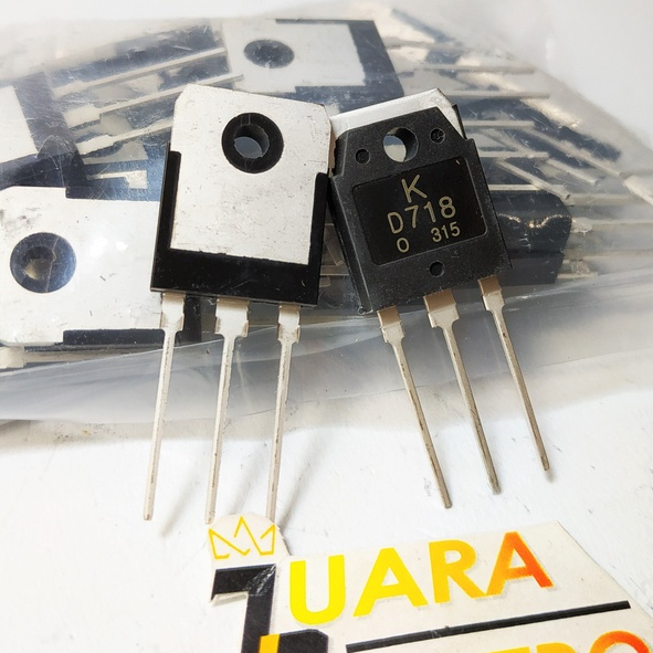 Transistor D718 ORI | Transistor (TR) D 718 Asli