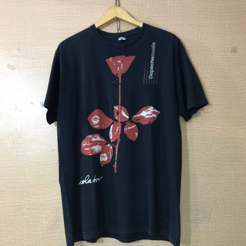 KAOS BAJU BAND DEPECHE MODE NEW ORDER JOY DIVISION NEW WAVES POST PUNK THE CURE OFFICIAL BIG PRINT L